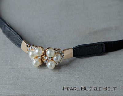 パールモチーフベルト