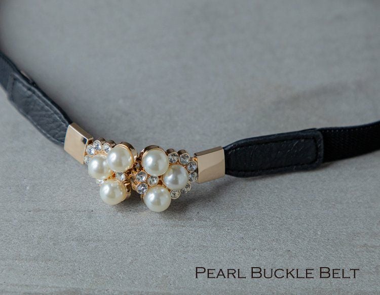 パールモチーフベルト